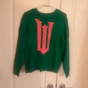 Wicked by Paul Tazwell &Target original limited edition green & pink Sweater